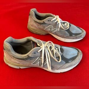New Balance 990 M990GL3 Optical Control Gray Suede Running Sneaker Men’s Size 16